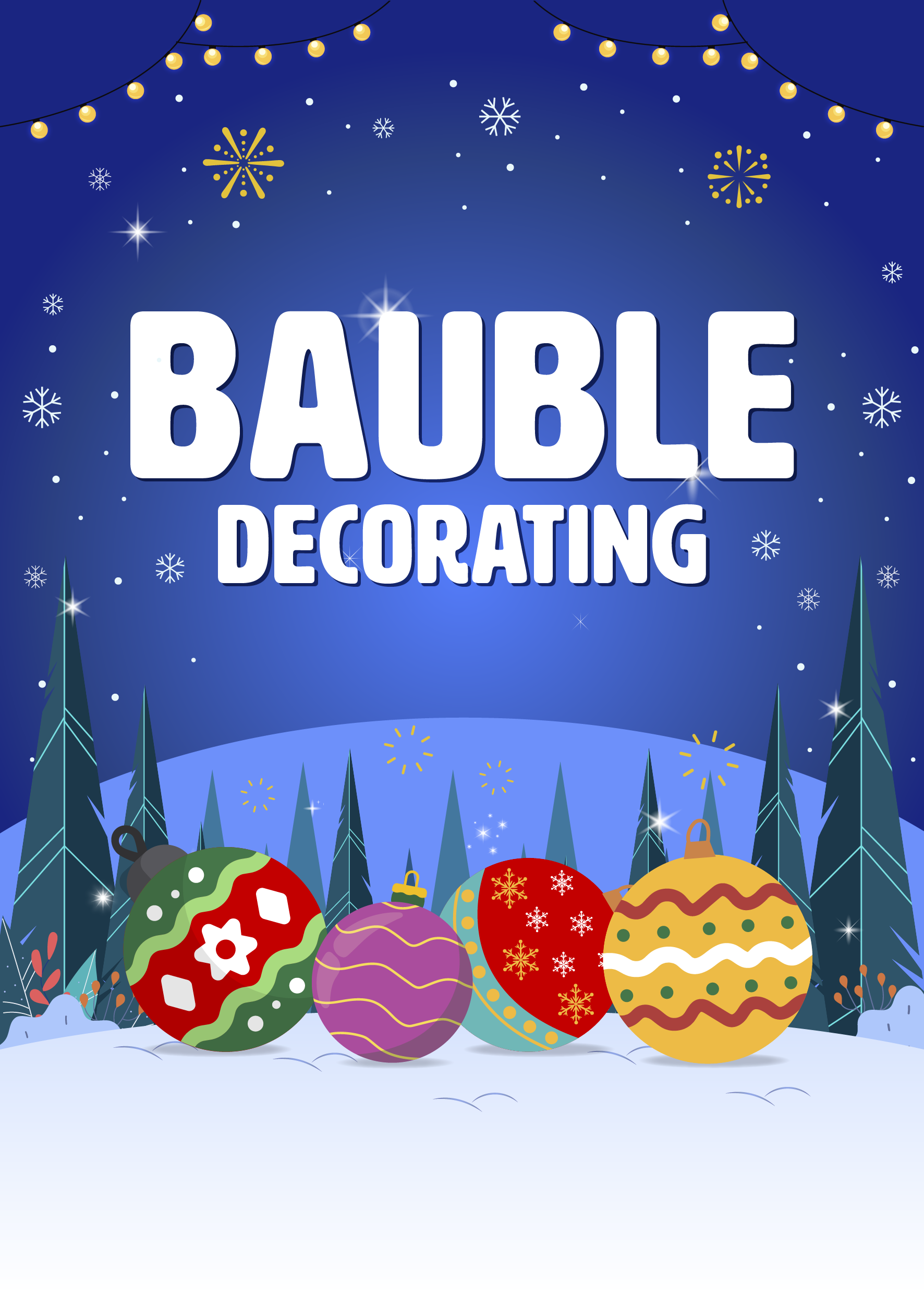 Christmas Bauble Decorating